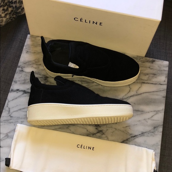 celine pull on sneakers